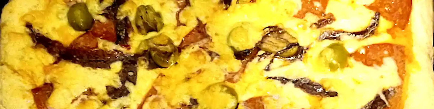 Fresh Dough Pizza base in the air fryer