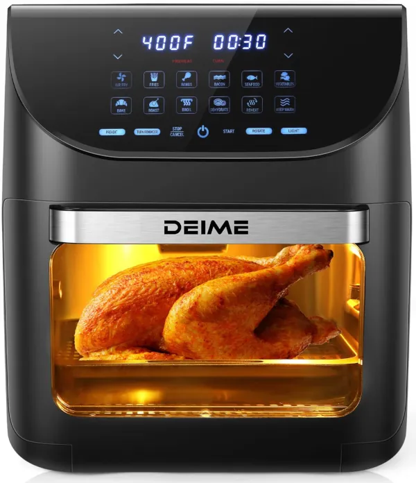airfryer with a window