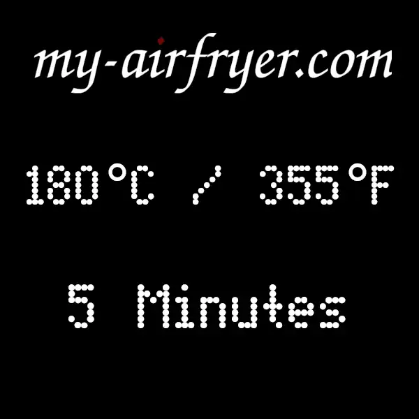 SPAM air fryer cooking time